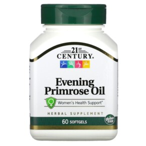 Thuốc bổ 21st Century Evening Primrose Oil Women's Health Support 60 Softgels 740985218280