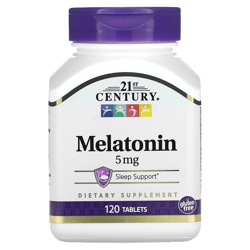 21st Century Melatonin 5 mg 120 Tablets 6 Thực phẩm chức năng 21st Century Melatonin 5 mg 120 Tablets 740985270875