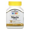 21st Century Niacin Prolonged Release 250 mg 110 Tablets 2 Thuốc bổ 21st Century Niacin Prolonged Release 250 mg 110 Tablets 740985228494