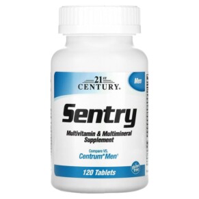 Thuốc bổ 21st Century Sentry Men Multivitamin & Multimineral Supplement 120 Tablets 740985226735
