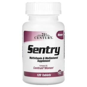 Thuốc bổ 21st Century Sentry Women Multivitamin & Multimineral Supplement 120 Tablets 740985226759