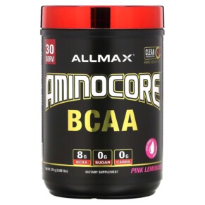 Thuốc bổ ALLMAX AMINOCORE BCAA Pink Lemonade 0.69 lbs (315 g) 665553228655