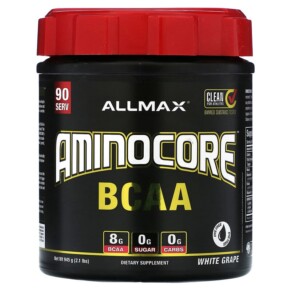 Thuốc bổ ALLMAX AMINOCORE BCAA White Grape 2.1 lbs (945 g) 665553228754