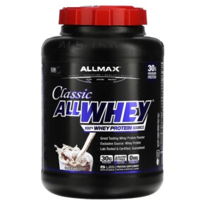 Thuốc bổ ALLMAX Classic AllWhey 100% Whey Protein Source Cookies & Cream 5 lbs. (2.27 kg) 665553225159