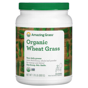 Thuốc bổ Amazing Grass Organic Wheat Grass 1.76 lb (800 g) 829835000524