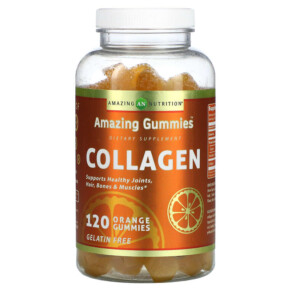 Thuốc bổ Amazing Nutrition Amazing Gummies Collagen Orange 120 Gummies 810180026529