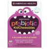 Thuốc bổ American Health Probiotic KidChewables Natural Grape 5 Billion Live Culture 30 Chewable Tablets 076630303019
