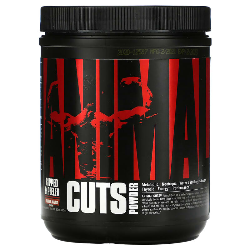Animal Cuts Powder Orange Mango 9.3 oz (265 g) 6 Thực phẩm chức năng Animal Cuts Powder Orange Mango 9.3 oz (265 g) 039442032935
