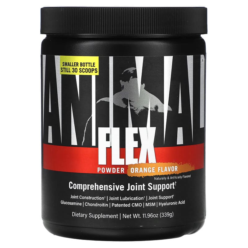 Animal Flex Powder Orange 11.96 oz (339 g) 6 Thực phẩm chức năng Animal Flex Powder Orange 11.96 oz (339 g) 039442032812