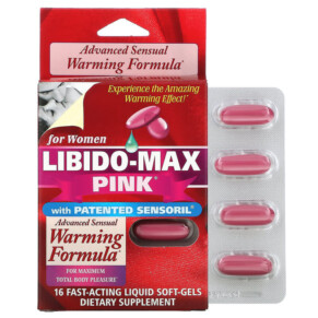 Thuốc bổ Applied Nutrition Libido-Max Pink For Women 16 Fast-Acting Liquid Soft-Gels 710363580148