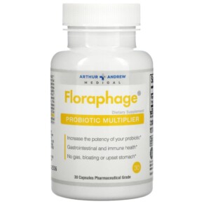 Thuốc bổ Arthur Andrew Medical Floraphage Probiotic Multiplier 30 Capsules 855571001761