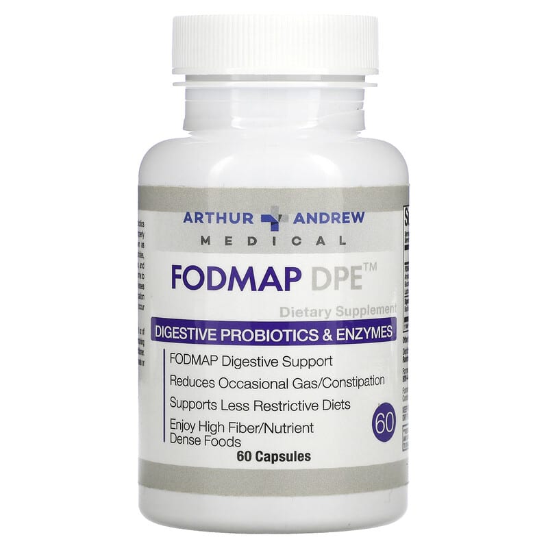 Arthur Andrew Medical FODMAP DPE 60 Capsules 6 Thực phẩm chức năng Arthur Andrew Medical FODMAP DPE 60 Capsules 855822008433