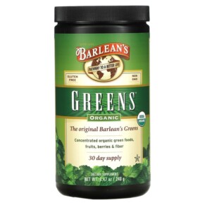 Thuốc bổ Barlean's Organic Greens 8.47 oz (240 g) 705875300025