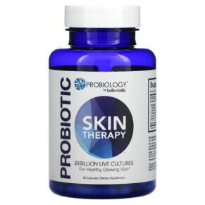 Thuốc bổ Belle+Bella Probiology Probiotic Skin Therapy 30 Billion CFU 30 Capsules 094922157461