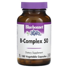 Thuốc bổ Bluebonnet Nutrition B-Complex 50 100 Vegetable Capsules 743715004122
