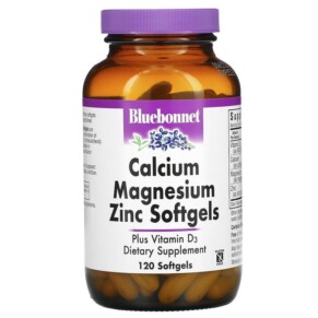 Thuốc bổ Bluebonnet Nutrition Calcium Magnesium Zinc 120 Softgels 743715007017