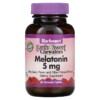 Thuốc bổ Bluebonnet Nutrition Earth Sweet Chewables Melatonin Raspberry 5 mg 60 Chewable Tablets 743715009967