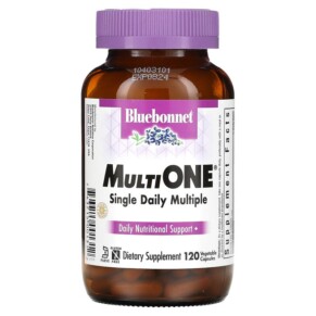 Thuốc bổ Bluebonnet Nutrition MultiOne Single Daily Multiple 120 Vegetable Capsules 743715001312