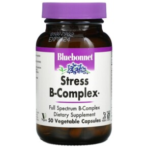 Thuốc bổ Bluebonnet Nutrition Stress B-Complex 50 Vegetable Capsules 743715004221
