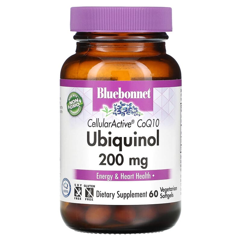 Bluebonnet Nutrition Ubiquinol CellullarActive CoQ10 200 mg 60 Vegetarian Softgels 6 Thực phẩm chức năng Bluebonnet Nutrition Ubiquinol CellullarActive CoQ10 200 mg 60 Vegetarian Softgels 743715007994