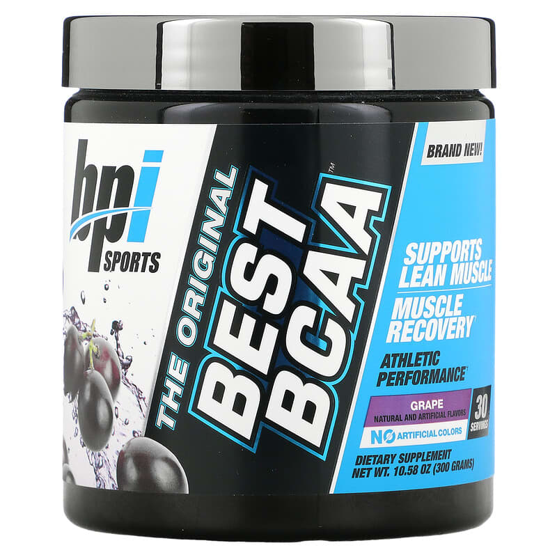 BPI Sports Best BCAA The Original Grape 10.58 oz (300 g) 6 Thực phẩm chức năng BPI Sports Best BCAA The Original Grape 10.58 oz (300 g) 811213021337