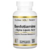 Thuốc bổ California Gold Nutrition Benfotiamine + Alpha Lipoic Acid 90 Veggie Capsules 898220020218
