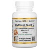Thuốc bổ California Gold Nutrition Buffered Gold C GOLD Standard Sodium Ascorbate (Vitamin C) 750 mg 60 Veggie Capsules 898220012367