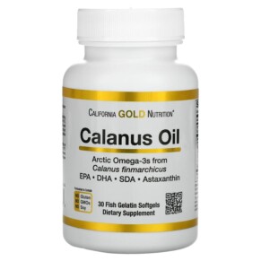 Thuốc bổ California Gold Nutrition Calanus Oil 500 mg 30 Fish Gelatin Softgels 898220019984
