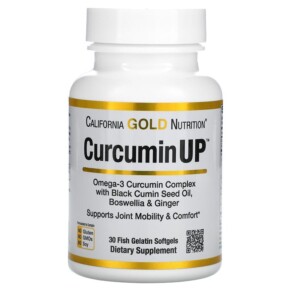 Thuốc bổ California Gold Nutrition CurcuminUP 30 Fish Gelatin Softgels 898220011445