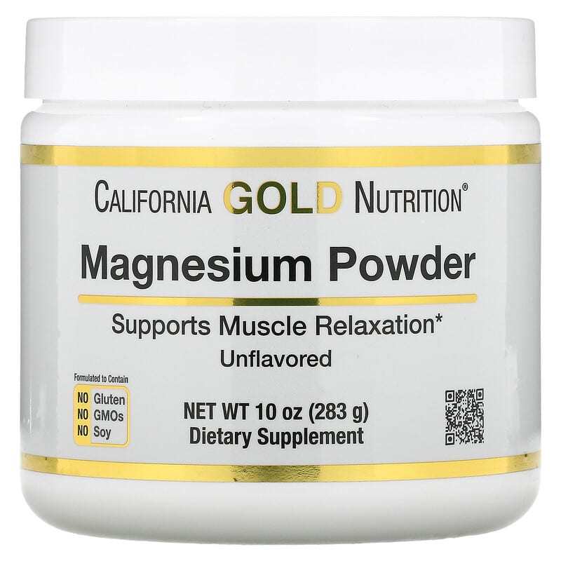 California Gold Nutrition Magnesium Powder Beverage Unflavored 10 oz (283 g) 6 Thực phẩm chức năng California Gold Nutrition Magnesium Powder Beverage Unflavored 10 oz (283 g) 898220015641