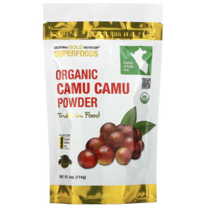 Thuốc bổ California Gold Nutrition Organic Camu Camu Powder 4 oz (114 g) 898220013432