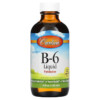 Thuốc bổ Carlson B-6 Liquid Natural Berry Lemonade 4 fl oz (120 ml) 088395023811