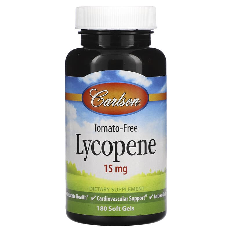Carlson Lycopene 15 mg 180 Soft Gels 6 Thực phẩm chức năng Carlson Lycopene 15 mg 180 Soft Gels 088395087127