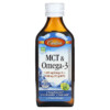 Thuốc bổ Carlson MCT & Omega-3 Natural Lemon Lime 6.7 fl oz (200 ml) 088395177002