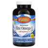 Thuốc bổ Carlson Wild Norwegian Elite Omega-3 Gems Natural Lemon 800 mg 180 Soft Gels 088395017124