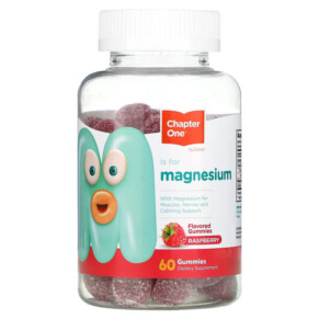 Thuốc bổ Chapter One M Is for Magnesium Raspberry 60 Gummies 848998041113