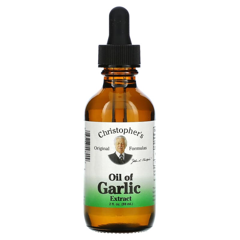 Christopher's Original Formulas Oil of Garlic Extract 2 fl oz (59 ml) 6 Thực phẩm chức năng Christopher's Original Formulas Oil of Garlic Extract 2 fl oz (59 ml) 084783498209