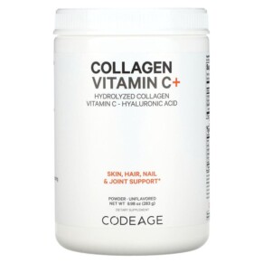 Thuốc bổ Codeage Hydrolyzed Collagen Peptides+ Powder Unflavored 9.98 oz (283 g) 853919008625