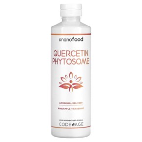 Thuốc bổ Codeage Quercetin Phytosome Pineapple Tangerine 15.22 fl oz (450 ml) 850026121513