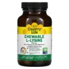 Thuốc bổ Country Life Chewable L-Lysine with Vitamin D and Elderberry 300 mg 60 Chewable Tablets 015794013204