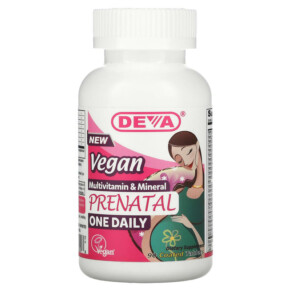 Thuốc bổ Deva Vegan Prenatal Multivitamin & Mineral One Daily 90 Coated Tablets 895634000096