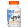 Thuốc bổ Doctor's Best Fully Active Folate 400 with Quatrefolic 400 mcg 90 Veggie Caps 753950002623