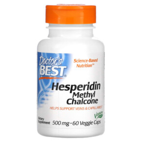 Thuốc bổ Doctor's Best Hesperidin Methyl Chalcone 500 mg 60 Veggie Caps 753950002876