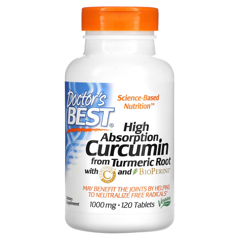 Doctor's Best High Absorption Curcumin 1.000 mg 120 Tablets 6 Thực phẩm chức năng Doctor's Best High Absorption Curcumin 1.000 mg 120 Tablets 753950001954