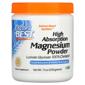 Thuốc bổ Doctor's Best High Absorption Magnesium Powder 7.1 oz (200 g) 753950004085
