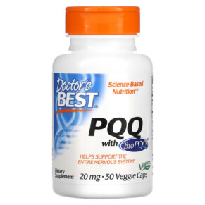 Thuốc bổ Doctor's Best PQQ with BioPQQ 20 mg 30 Veggie Caps 753950002951