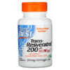 Thuốc bổ Doctor's Best Trans-Resveratrol 200 with Resvinol 200 mg 60 Veggie Caps 753950002111