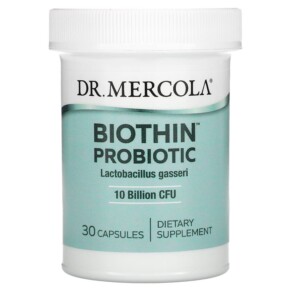 Thuốc bổ Dr. Mercola Biothin Probiotic Lactobacillus Gasseri 10 Billion CFU 30 Capsules 810487036481