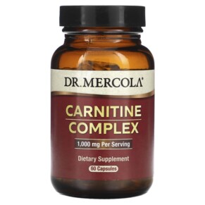 Thuốc bổ Dr. Mercola Carnitine Complex 500 mg 60 Capsules 810487033374