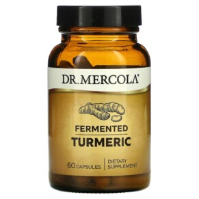 Thuốc bổ Dr. Mercola Fermented Turmeric 60 Capsules 810487032360